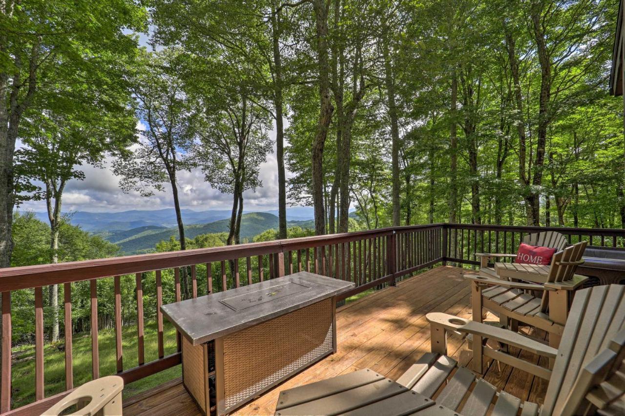 Beech Mountain Cabin Retreat With Hot Tub And Views! Ngoại thất bức ảnh
