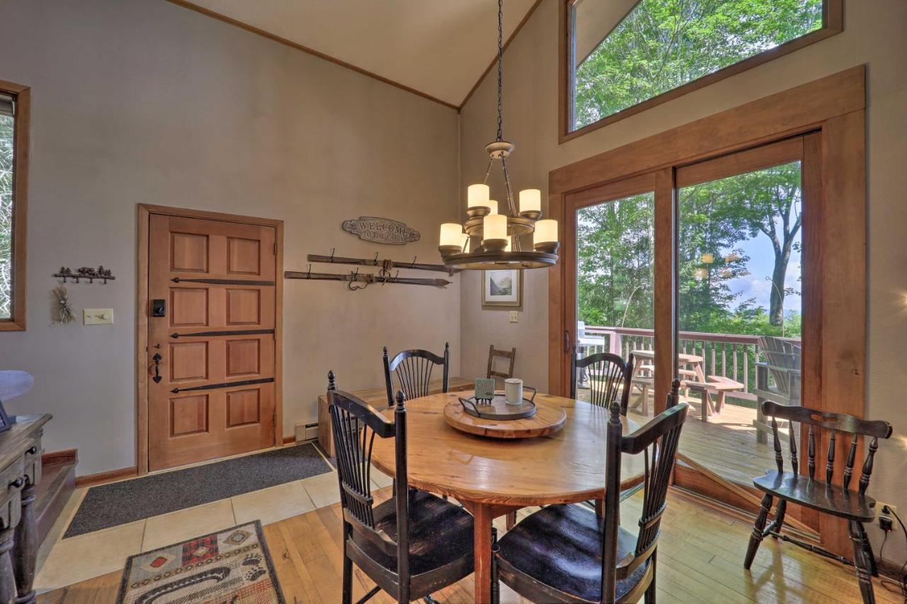 Beech Mountain Cabin Retreat With Hot Tub And Views! Ngoại thất bức ảnh