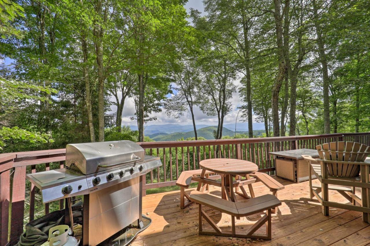 Beech Mountain Cabin Retreat With Hot Tub And Views! Ngoại thất bức ảnh