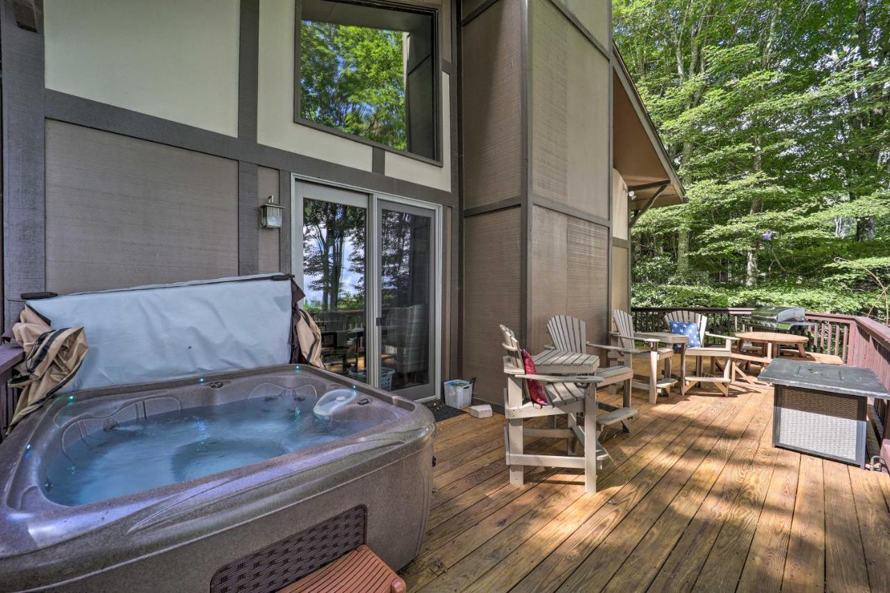 Beech Mountain Cabin Retreat With Hot Tub And Views! Ngoại thất bức ảnh
