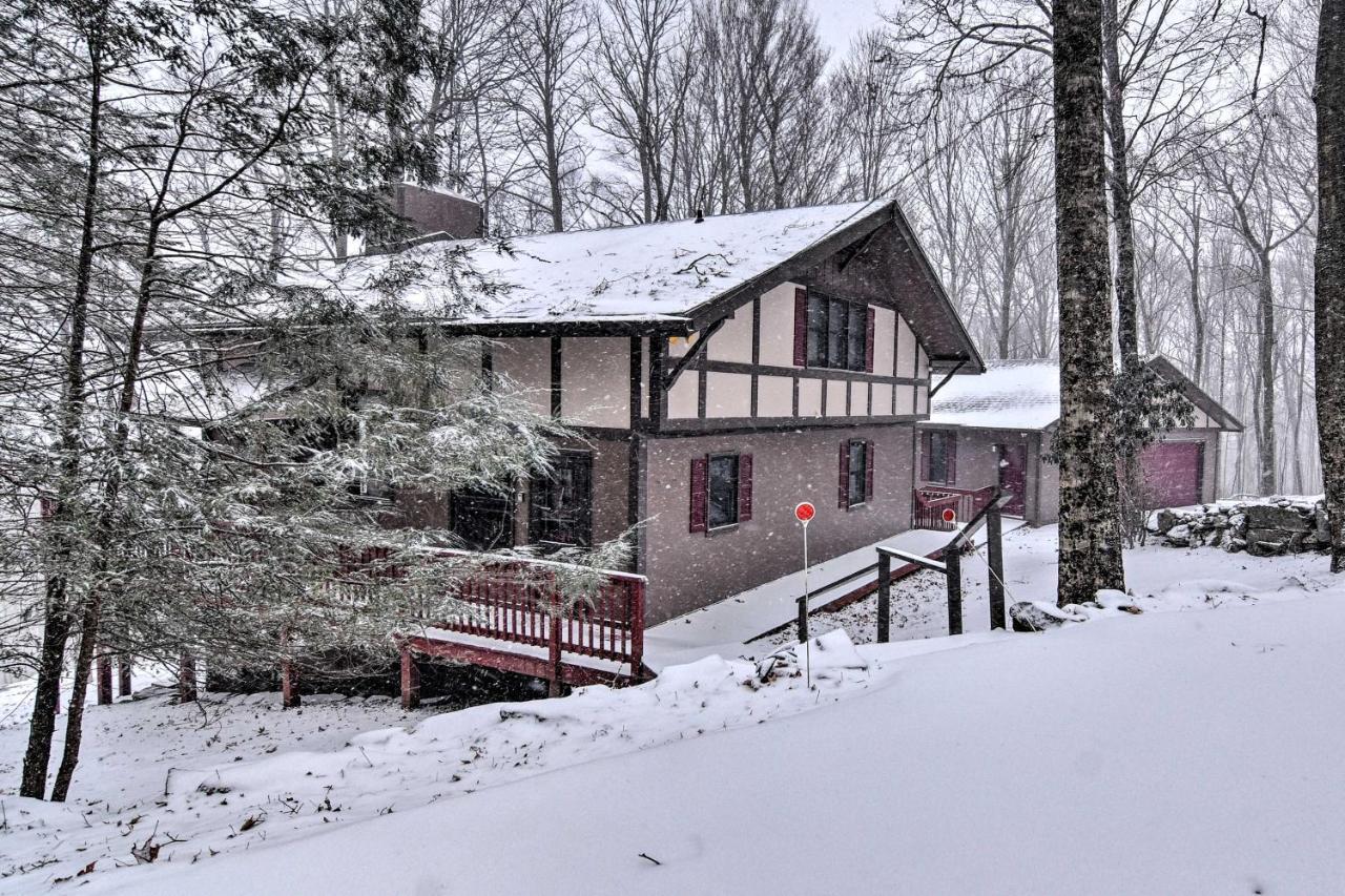Beech Mountain Cabin Retreat With Hot Tub And Views! Ngoại thất bức ảnh